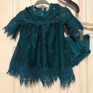 Jessica Simpson 3-6 months Dress with bloomers